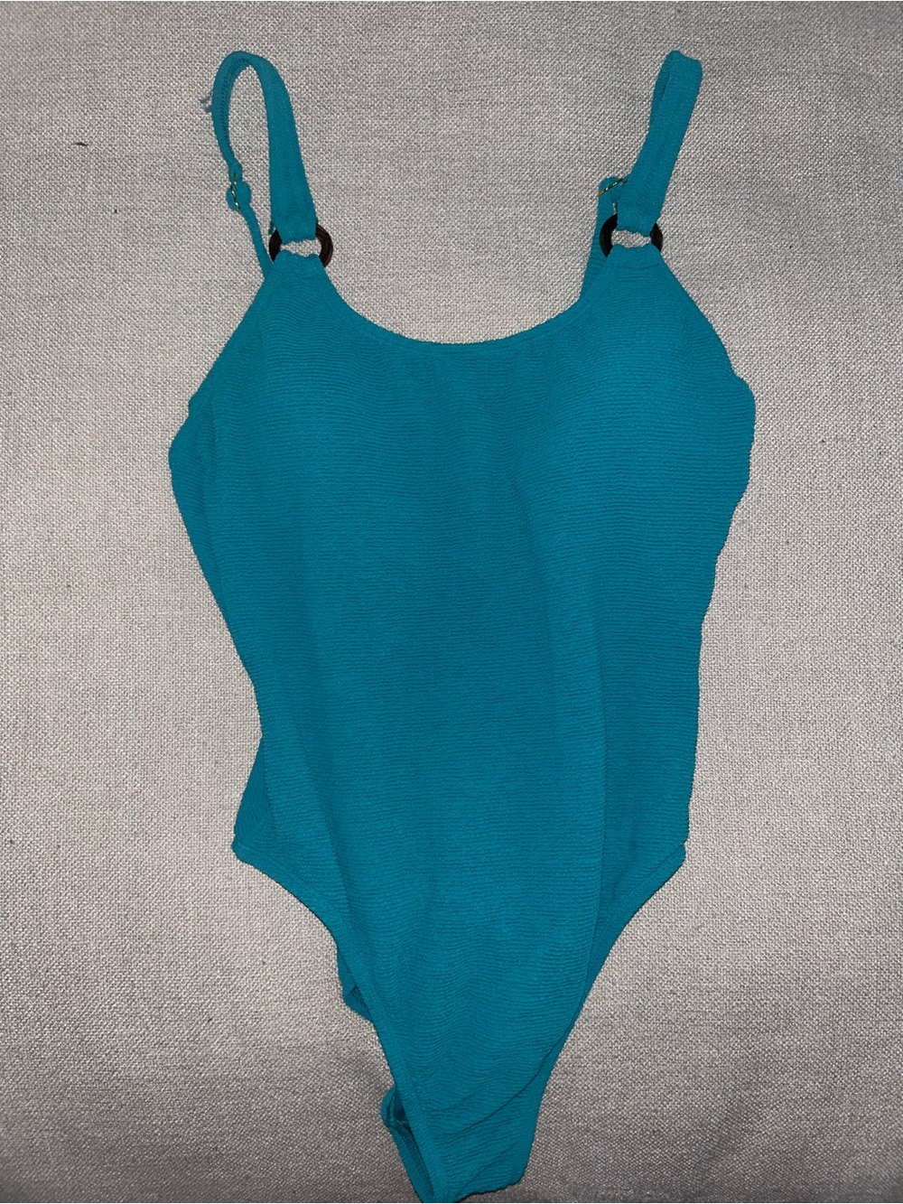 Women’s Teal One-Piece Swimsuit - Swimwear